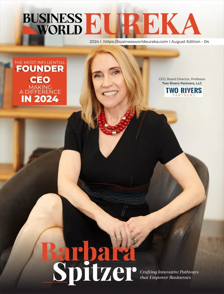 Cover Page 1 min Barbara Spitzer in Business World Eureka Magazine