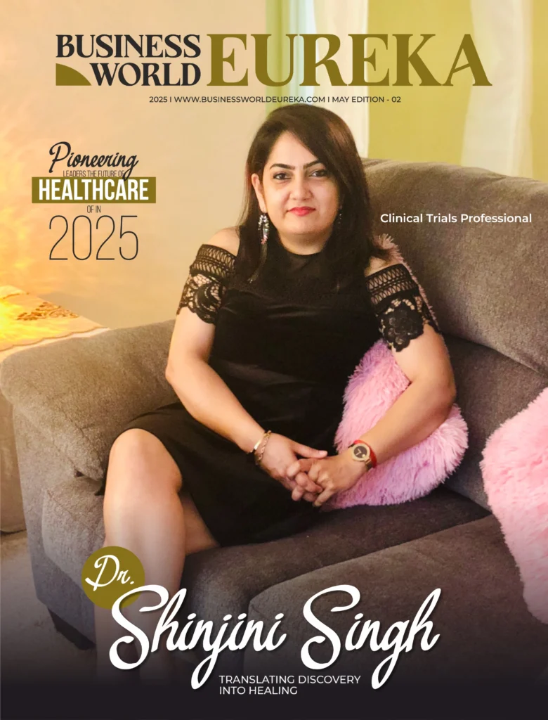 ShinjiniSinghCoverPage 1 Shinjini Singh on the cover page of Pioneering Leaders the Future of Healthcare in 2025
