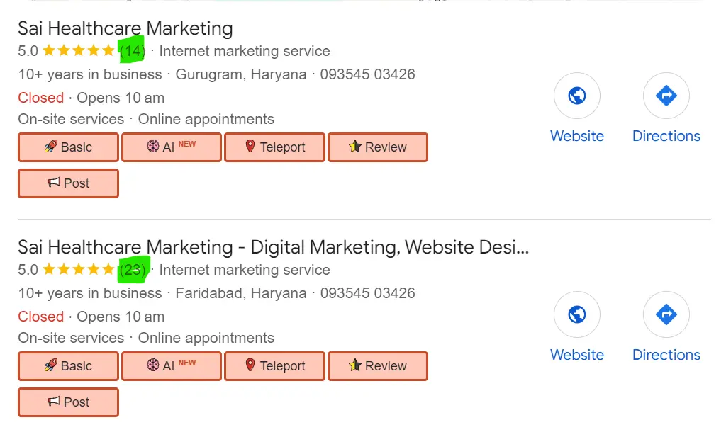 Sai Healthcare Marketing Google Listings with 5 Star Ratings and 37 Combined Reviews Sai-Healthcare-Marketing-Google-Listings-with-5-Star-Ratings-and-37-Combined-Reviews.webp