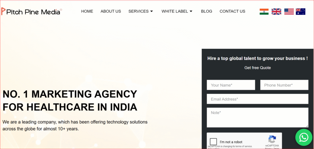 Pitch Pine Media – Healthcare Marketing Agency Overview