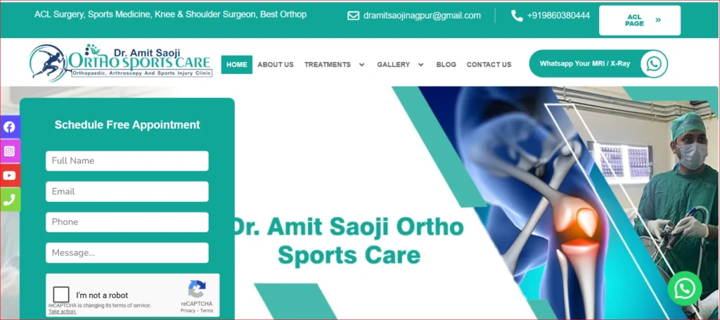 Dr Amit Saoji Arthoscopy Doctor