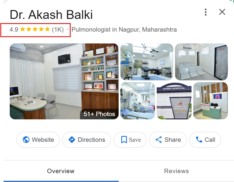 Pulmonology Clinic Profile With High Ratings Clinic Interior View